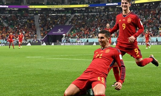 Tây Ban Nha có trận thắng đậm. Ảnh: AFP