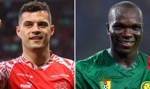 Đội tuyển Thụy Sĩ được đánh giá cao hơn Cameroon.  Ảnh: AFP