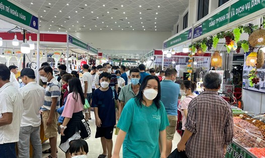 Đà Nẵng tổ chức Hội chợ Xuân 2023 với 250 gian hàng phục vụ người dân. Ảnh: Công Thương