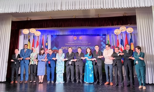 Hội nghị lần thứ 57 Ủy ban Văn hóa - Thông tin ASEAN đã khai mạc tại TP Hội An. Ảnh: Thuỳ Trang