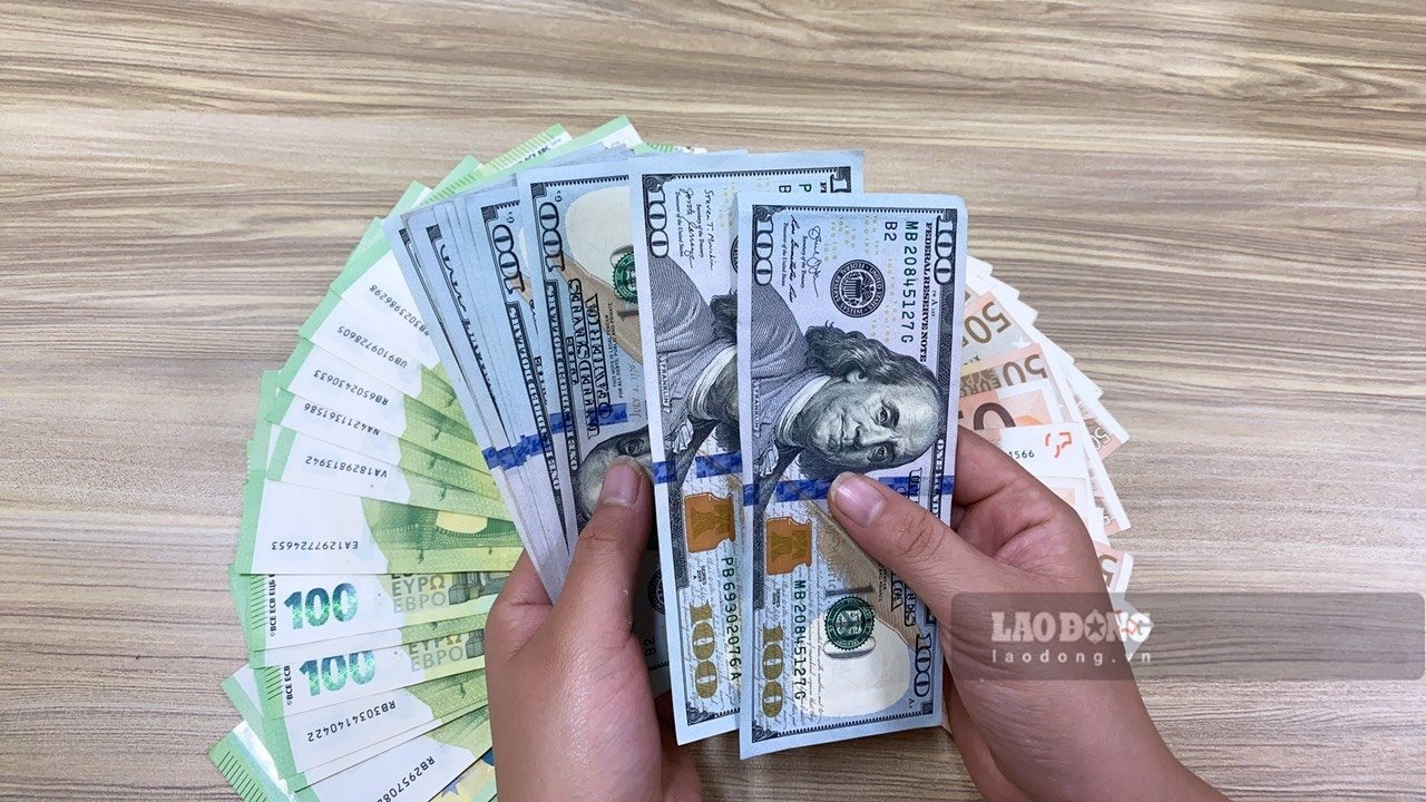 Tỷ giá ngoại tệ hôm nay: Giá USD giảm. Ảnh Trà My