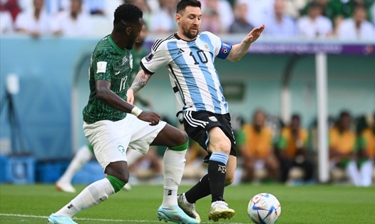 Chờ Messi toả sáng trong trận đấu Argentina - Mexico. Ảnh: AFP