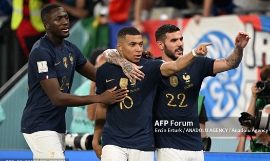 Đội tuyển Pháp ghi tên mình vào vòng 1/8 World Cup 2022. Ảnh: AFP