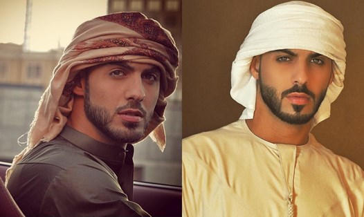 Người đàn ông UAE từng gây sốt sau câu chuyện bị trục xuất vì... quá đẹp trai. Ảnh: Instagram Omar Borkan Al Gala