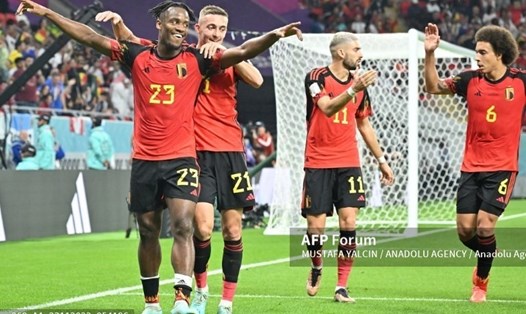 Tuyển Bỉ được dự đoán sẽ có trận thắng thứ 2 tại vòng bảng World Cup 2022. Ảnh: AFP