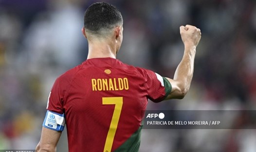 Ronaldo đóng góp 1 pha lập công trong chiến thắng 3-2 của Bồ Đào Nha trước Ghana.  Ảnh: AFP
