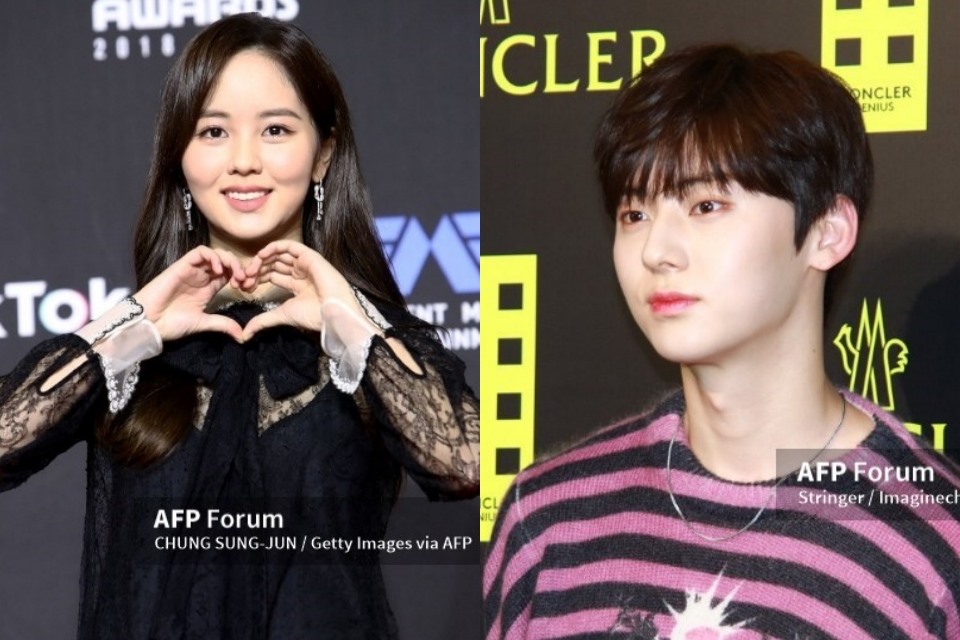 Kim So Hyun, Hwang Minhyun nên duyên màn ảnh. Ảnh: AFP.