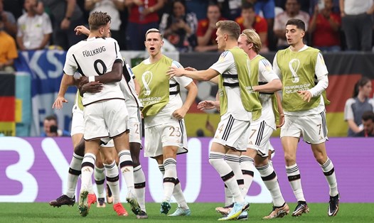Tuyển Đức nhen nhóm cơ hội đi tiếp sau trận hòa 1-1 trước Tây Ban Nha. Ảnh: FIFA