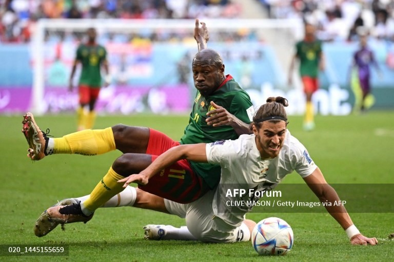 Cameroon và Serbia níu nhau ở cuối bảng sau trận hoà 3-3