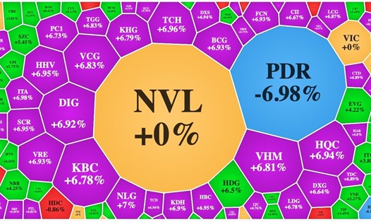 Cổ phiếu NVL chính thức được giải cứu, ngắt chuỗi bám sàn 16 phiên liên tiếp. Ảnh: Vietstock
