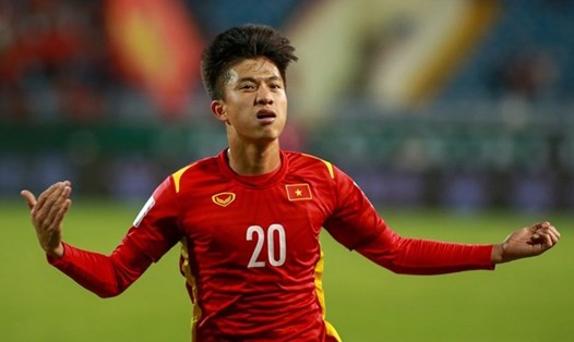 Phan Văn Đức sẽ thi đấu cho Công An Hà Nội từ mùa 2023. Ảnh: VFF
