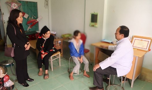 18 em học sinh ở Cao Bằng mắc chứng rối loạn phân ly tập thể đang được theo dõi sức khoẻ sát sao. Ảnh: Sở Y tế Cao Bằng.