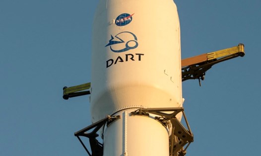 Tên lửa của dự án phòng thủ các mối nguy từ vũ trụ DART. Ảnh: NASA