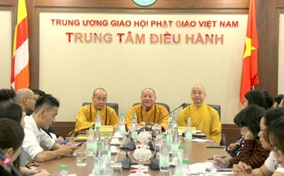 Giáo hội Phật giáo Việt Nam phát động cuộc thi viết "Đạo Phật trong trái tim tôi" vào ngày 2.11, tại Hà Nội. Ảnh: BTC