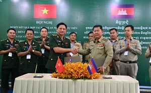 Xây dựng biên giới hòa bình, hữu nghị Việt Nam - Campuchia