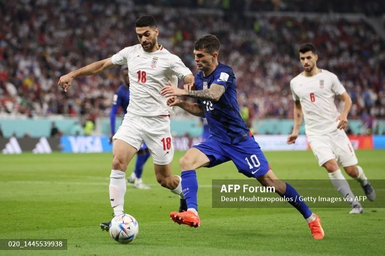 Video bàn thắng trận tuyển Mỹ vs Iran