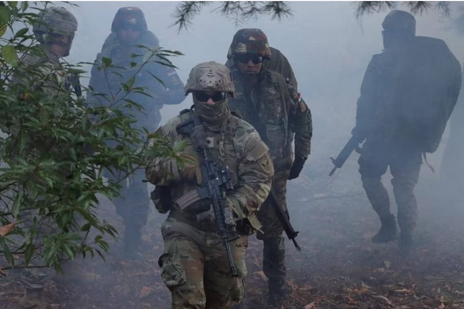 Quân đội Mỹ, Ấn Độ tập trận chung