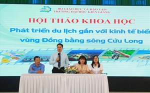 Phát triển du lịch gắn với kinh tế biển vùng Đồng bằng sông Cửu Long