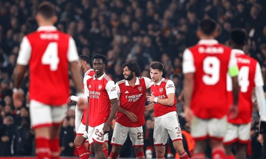 Arsenal giành ngôi đầu bảng A sau vòng bảng Europa League. Ảnh: arsenal.com