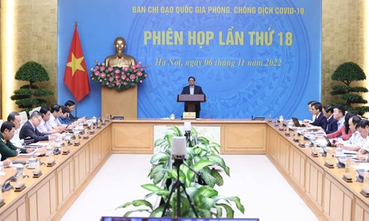 Thủ tướng Phạm Minh Chính chủ trì phiên họp lần thứ 18 của Ban Chỉ đạo.