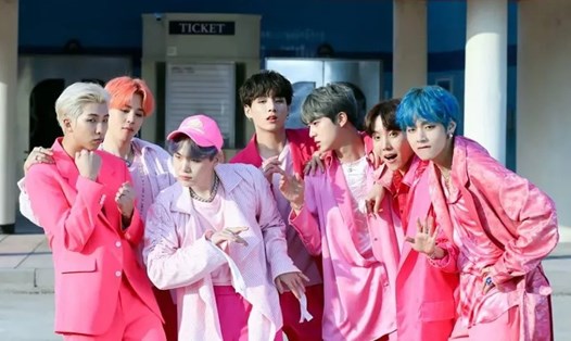 MV "Boy With Luv" giúp BTS lập được thành tích mới. Ảnh: Twitter