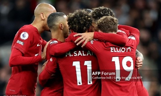 Liverpool giành chiến thắng rất kịch tính trước Tottenham. Ảnh: AFP