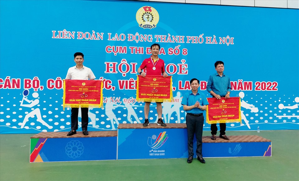 Cụm thi đua số 8 Liên đoàn Lao động Thành phố Hà Nội tổ chức Hội khỏe cán bộ công nhân viên chức lao động nam 2022 (ảnh minh họa). Ảnh: CĐP