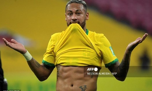 Neymar là nguồn cảm hứng của tuyển Brazil tại World Cup 2022.  Ảnh: AFP