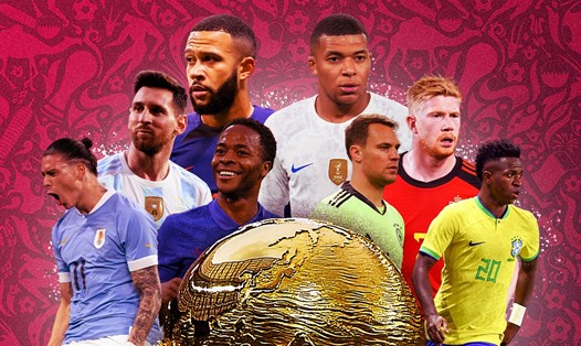 Các ngôi sao chuẩn bị tề tựu tại World Cup 2022. Ảnh: The Analyst