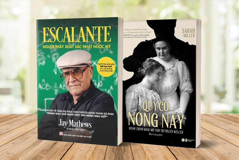 Bộ sách gồm hai cuốn được Tân Việt Books phát hành nhằm tri ân Ngày Nhà giáo Việt Nam 20.11. Ảnh: T. V