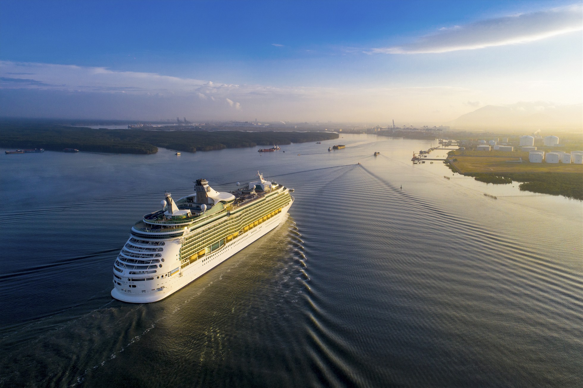 Tàu khách quốc tế cập cảng Bà Rịa - Vũng Tàu (minh họa). Ảnh: SDL