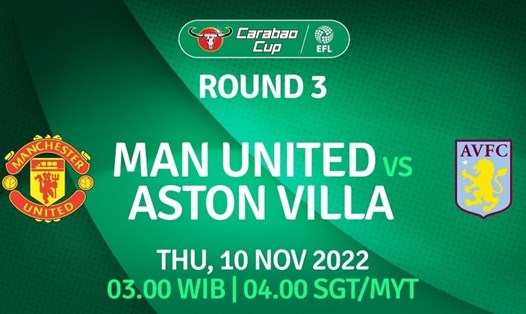 Man United gặp lại Aston Villa chỉ sau 3 ngày. Ảnh: League Cup