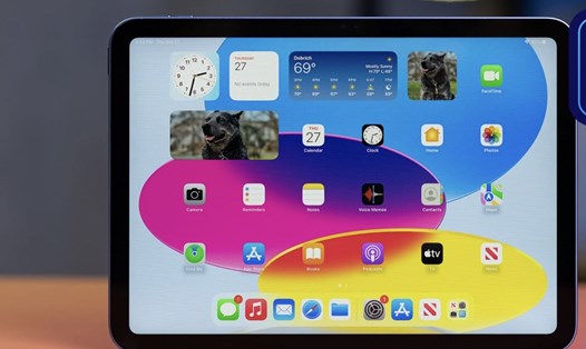 iPad thế hệ thứ 10 có gì hot? Ảnh chụp màn hình