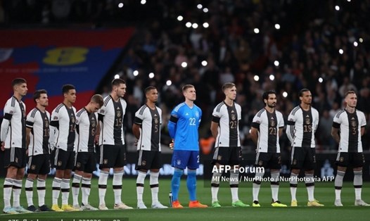 Tuyển Đức là ứng viên sáng giá cho chức vô địch World Cup 2022.  Ảnh: AFP