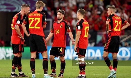 World Cup 2022 có thể là giải đấu cuối cùng của thế hệ vàng tuyển Bỉ.  Ảnh: AFP