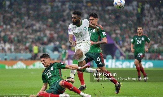 Đội tuyển Mexico và Saudi Arabia bị loại khỏi World Cup 2022 sau vòng bảng. Ảnh: AFP