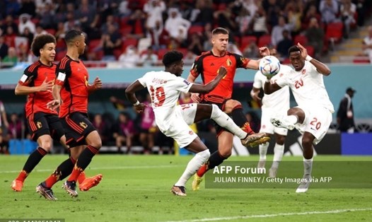 Tuyển Bỉ buộc phải thắng Croatia. Ảnh: AFP