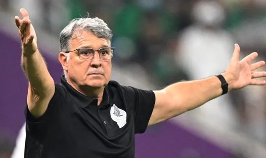 Huấn luyện viên Tata Martino chia tay tuyển Mexico sau khi World Cup 2022 kết thúc. Ảnh: AFP