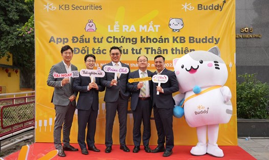 KB Buddy là sáng tạo mới nhất từ KBSV nhằm hỗ trợ các nhà đầu tư mới. Ảnh: DN cung cấp