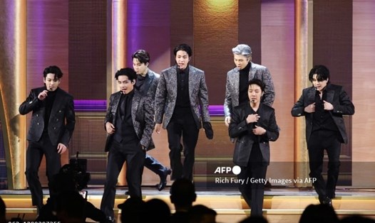 BTS là nhóm nam được yêu thích nhất trong tháng 55 liên tiếp. Ảnh: AFP