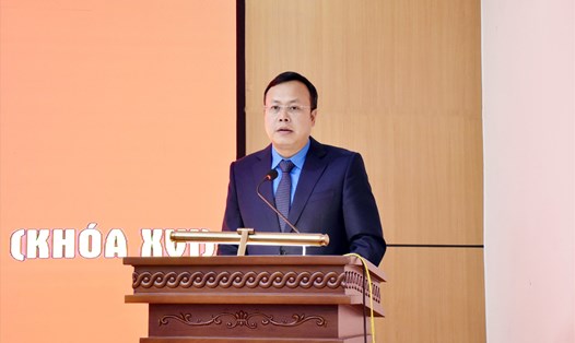Chủ tịch Liên đoàn Lao động thành phố Hà Nội Phạm Quang Thanh. Ảnh: Mai Qúy