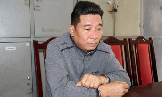 Đối tuợng Đặng Hữu Thắng đã trốn truy nã 30 năm tại nhiều địa phương. Ảnh: Quỳnh Trang.