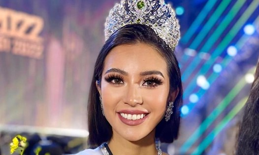 Hoa hậu Du lịch Thế giới 2022 - Erina Hanawa. Ảnh: Ban tổ chức.