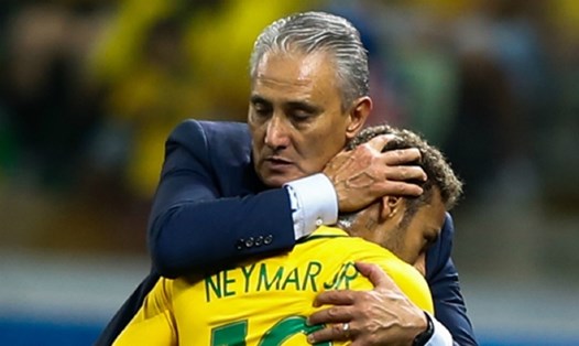 Huấn luyện viên Tite và Neymar đã làm việc cùng nhau trong 6 năm. Ảnh: CBF