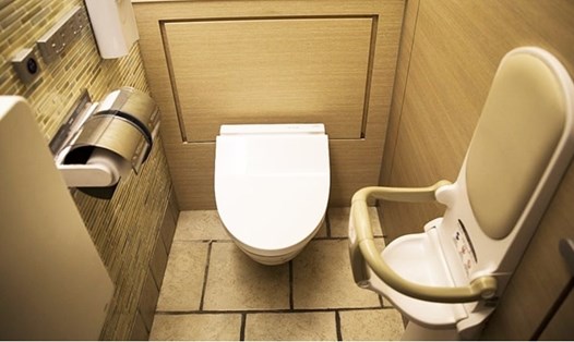 Thiết bị Trí tuệ nhân tạo mới có thể được lắp đặt trong nhà vệ sinh để "nghe" tiếng "xì hơi", nhằm dự đoán tình trạng sức khỏe tiêu hóa của con người. Ảnh: AFP