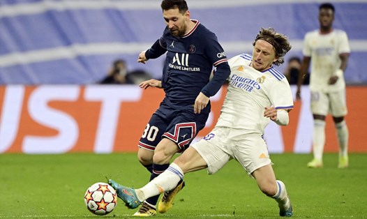 Lionel Messi và Luka Modric từng nhiều lần đối đầu ở cấp ĐTQG và cấp CLB. Ảnh: AFP