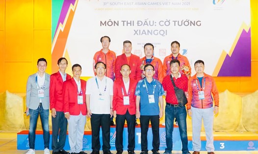 Các kỳ thủ nổi tiếng Việt Nam tham gia tranh tài tại Đại hội Thể thao toàn quốc lần thứ 9 - năm 2022. Ảnh:Trung Pham Thanh