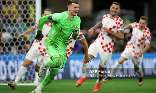 Croatia thi đấu ấn tượng ở World Cup 2022. Ảnh: AFP