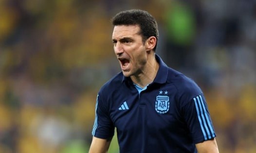 Huấn luyện viên trưởng Argentina quyết tâm giành chiến thắng trước Croatia tại bán kết World Cup 2022. Ảnh: AFP