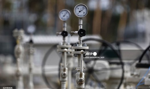 Tuần trước, Đức chưa đạt được mục tiêu cắt giảm 20% lượng tiêu thụ khí đốt. Ảnh: AFP
